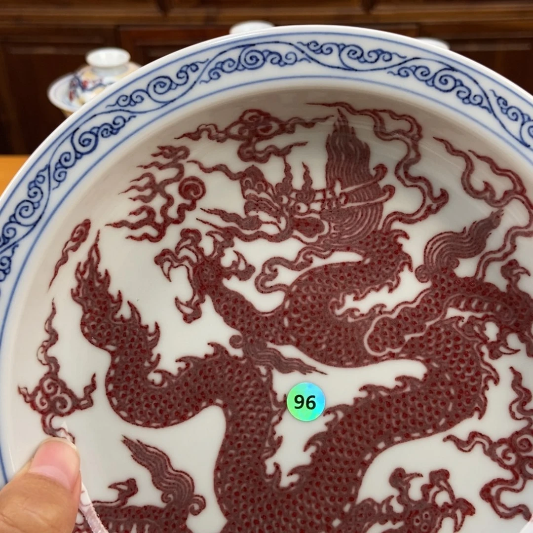手绘现代茶具非古董