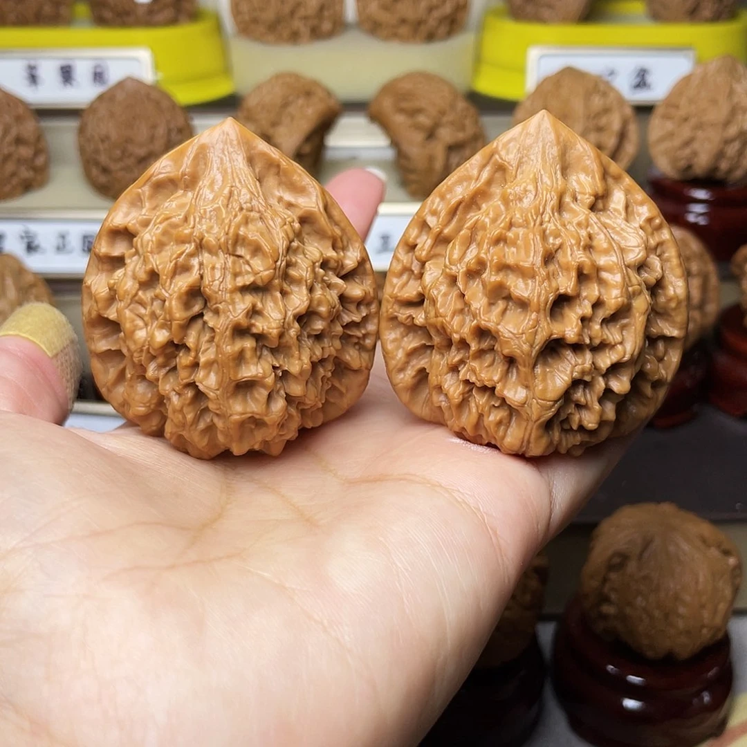 把件文玩核桃官帽47左右