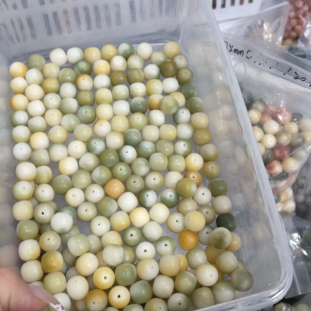 白玉菩提吊坠?**?c13mm/200颗
