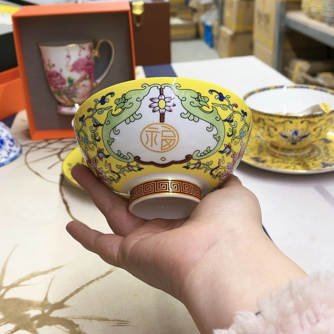 【闪购商品】珐琅5英寸4黄。。。。。