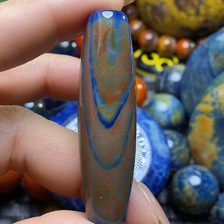 微***峰玛瑙/玉髓未镶嵌颈饰