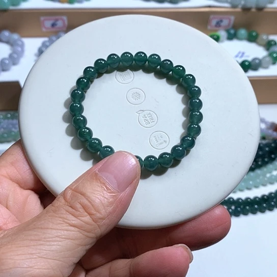 翡翠未镶嵌手链02
