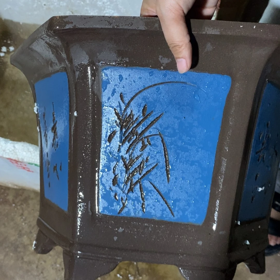 紫砂花盆口径口径33 21