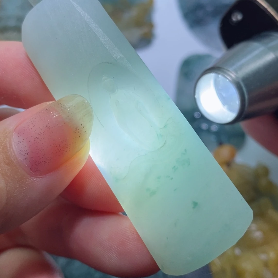 定制翡翠未镶嵌毛货