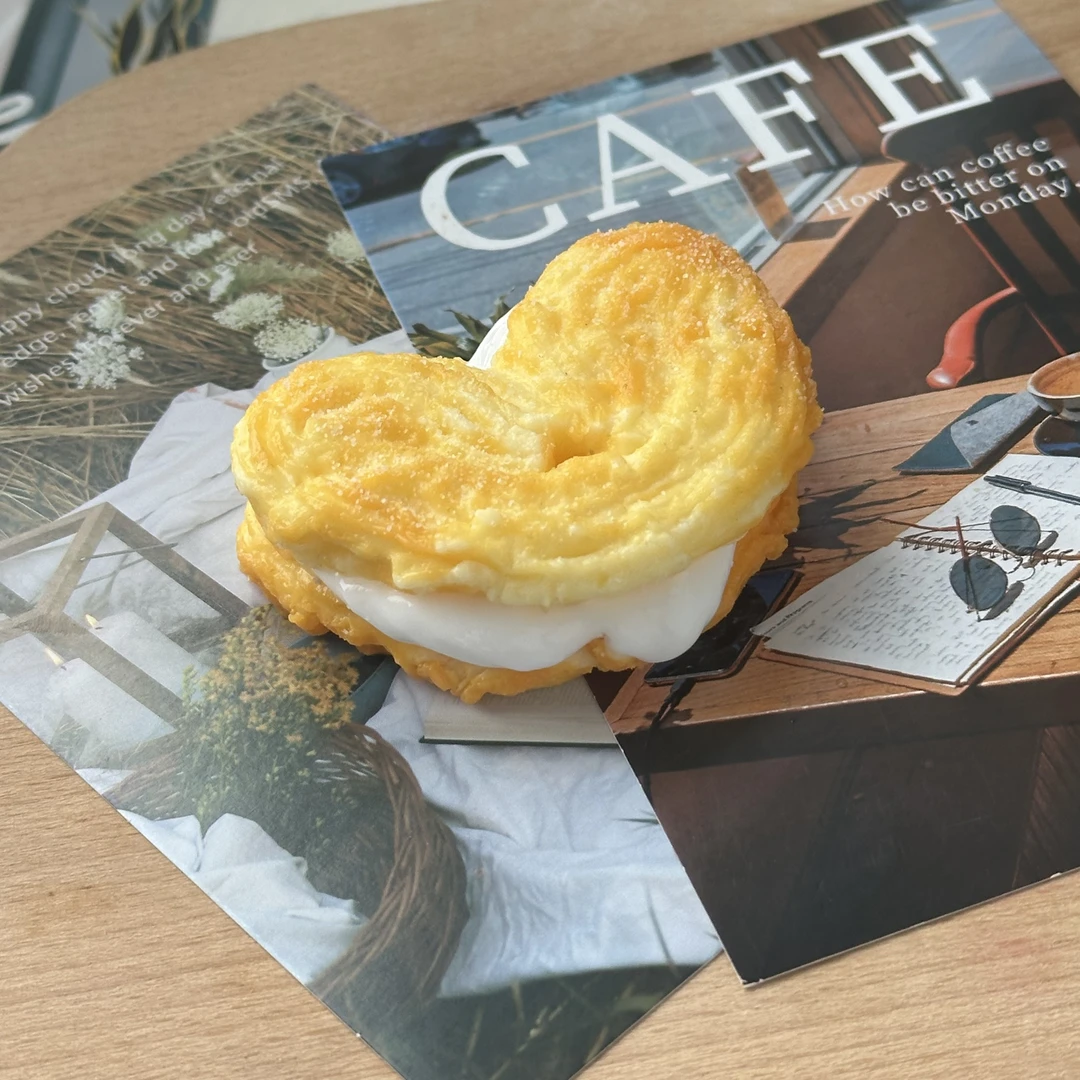 糯米泥 缝边【蝴蝶酥合集】喜仔yummy食物系硅胶捏捏礼物玩具