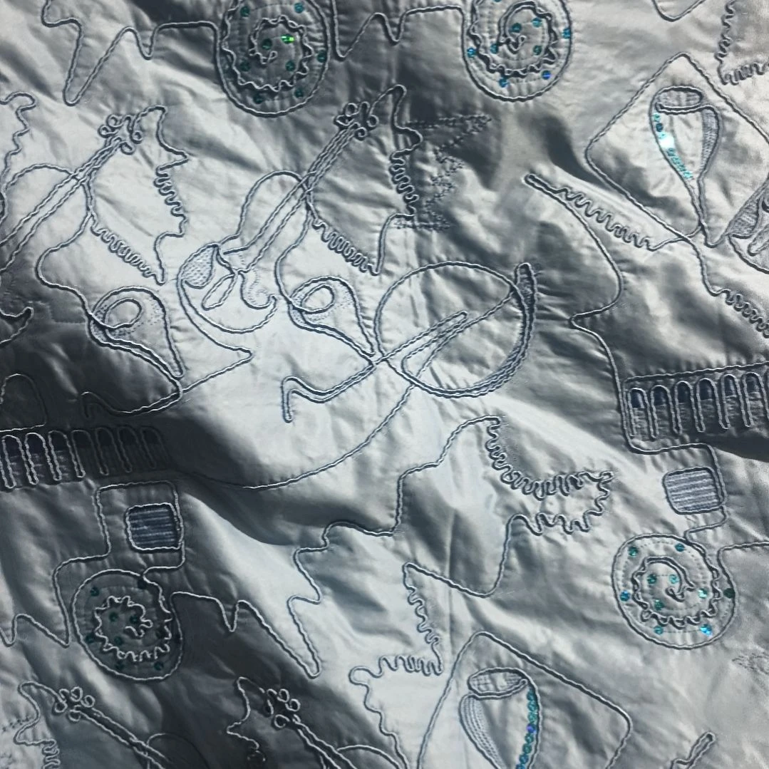 蓝色重工亮片款12.5元1米