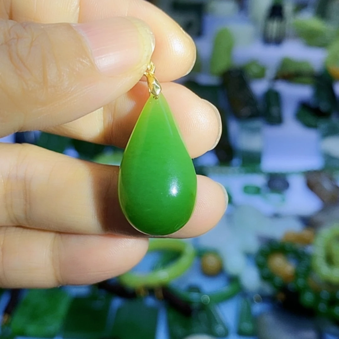 【闪购商品】和田玉（碧玉）未镶嵌挂件
