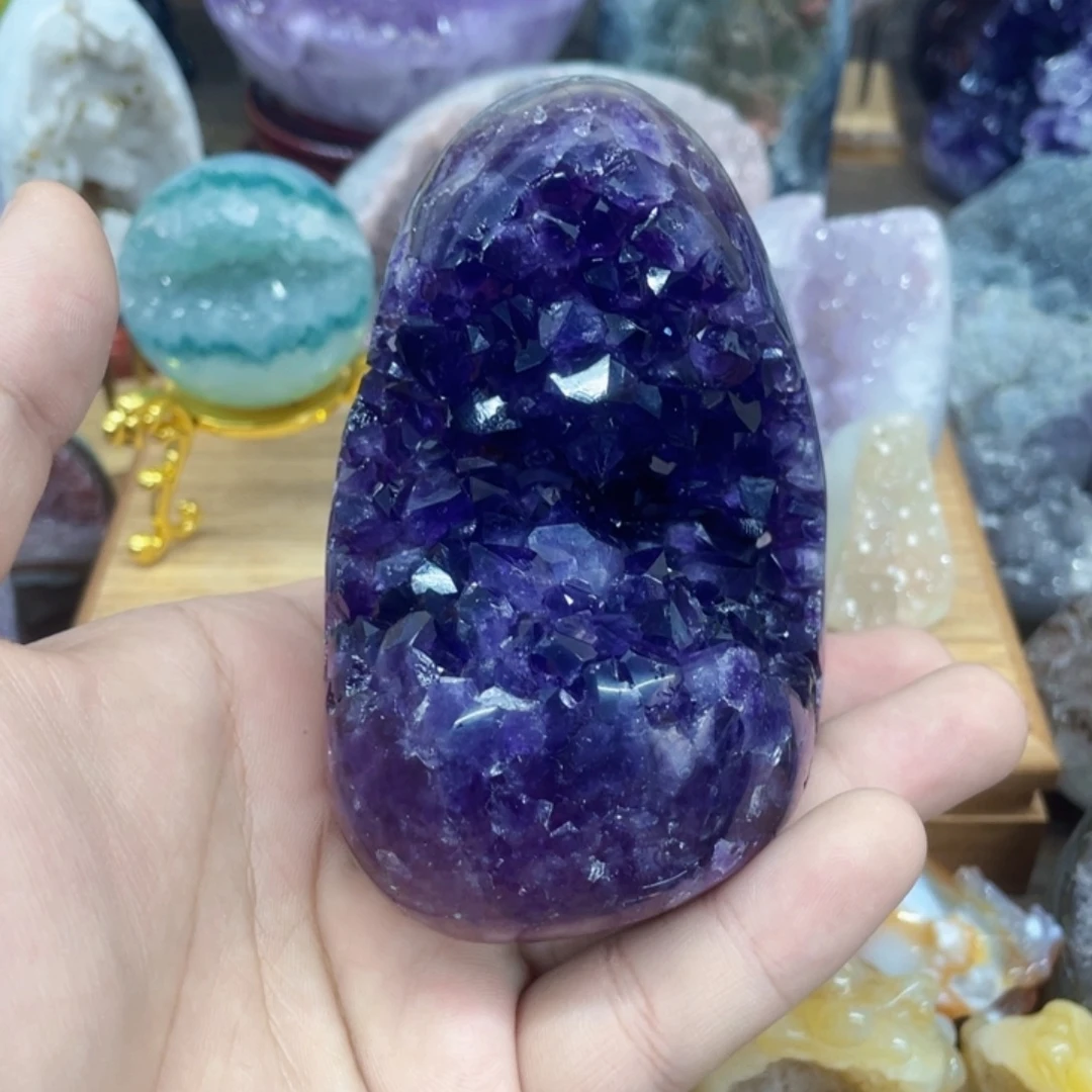 紫晶大型摆件（非配饰）未镶嵌