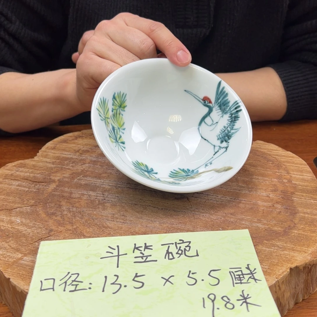 瓷片景德镇陶瓷手工手绘作品