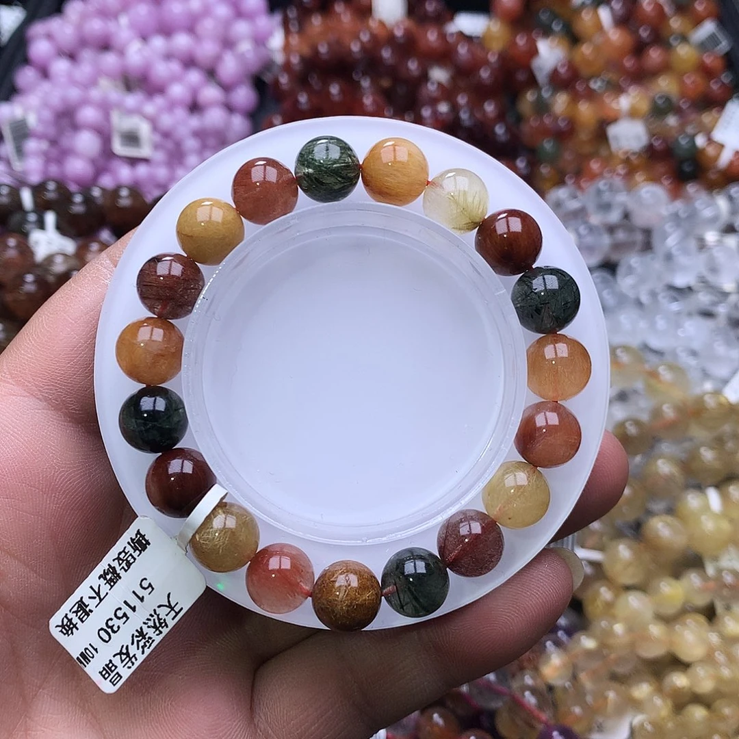 水晶手链未镶嵌，，