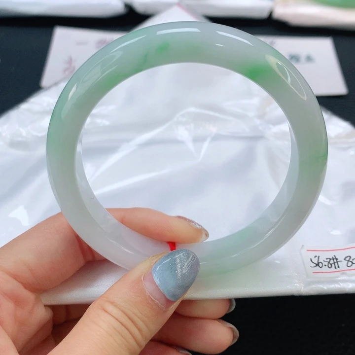 翡翠手镯未镶嵌翡翠手镯56.8
