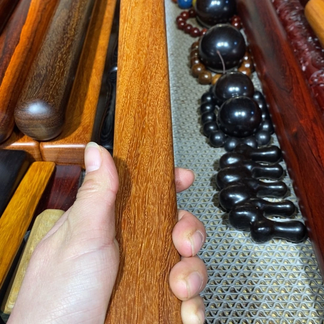 用***1非洲紫檀（红花梨）带原皮