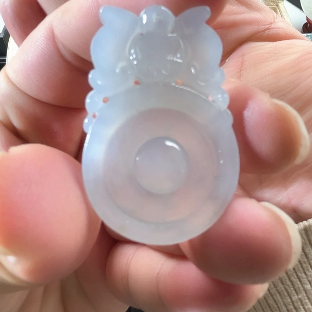 翡翠未镶嵌颈饰天然