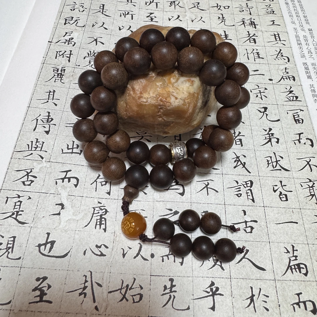 z-637【芽庄铁结沉水】多圈12mm、47.21g
