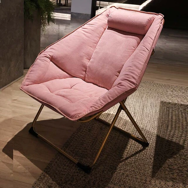 躺椅阳台家用休闲椅单人沙发轻奢折叠午休孕妇专用椅子懒人沙发椅