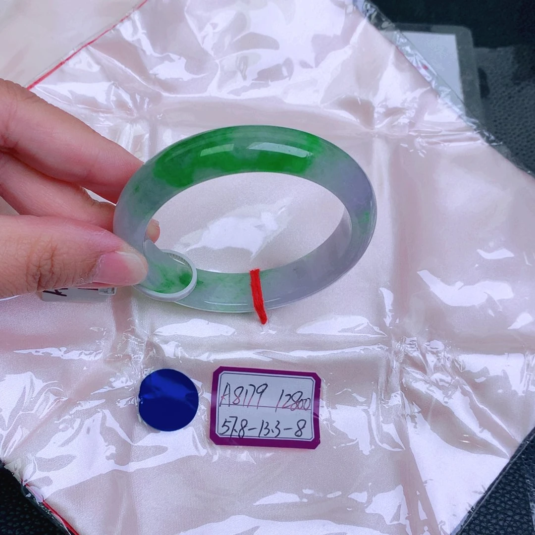 翡翠手镯未镶嵌立****阁缅甸翡翠