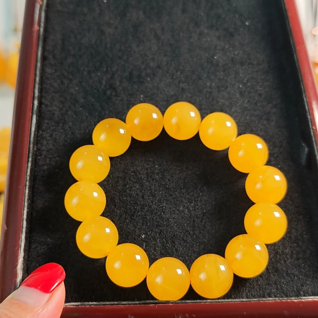 手串蜜蜡未镶嵌同料手串15十