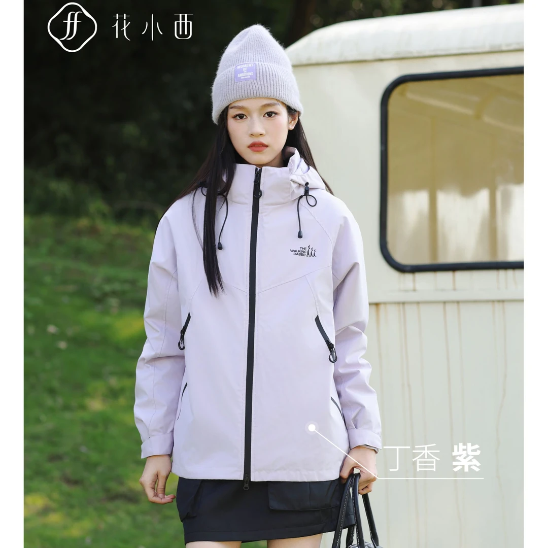 男女同款情侣冲锋衣五防冲锋衣外套666