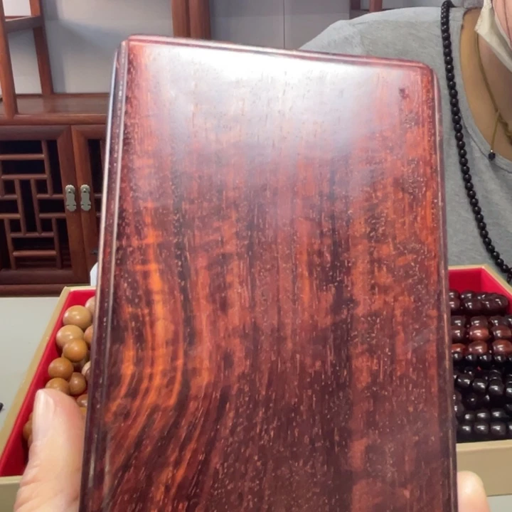 檀香紫檀（小叶紫檀）小笔筒