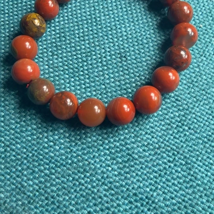 南红玛瑙未镶嵌手链