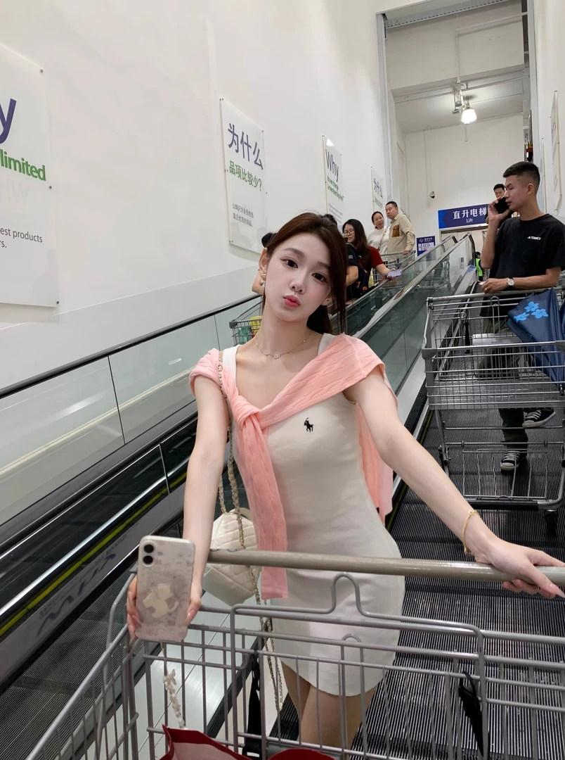 小香风夏季新款纯欲松弛感针织披肩+背心连衣裙套装女