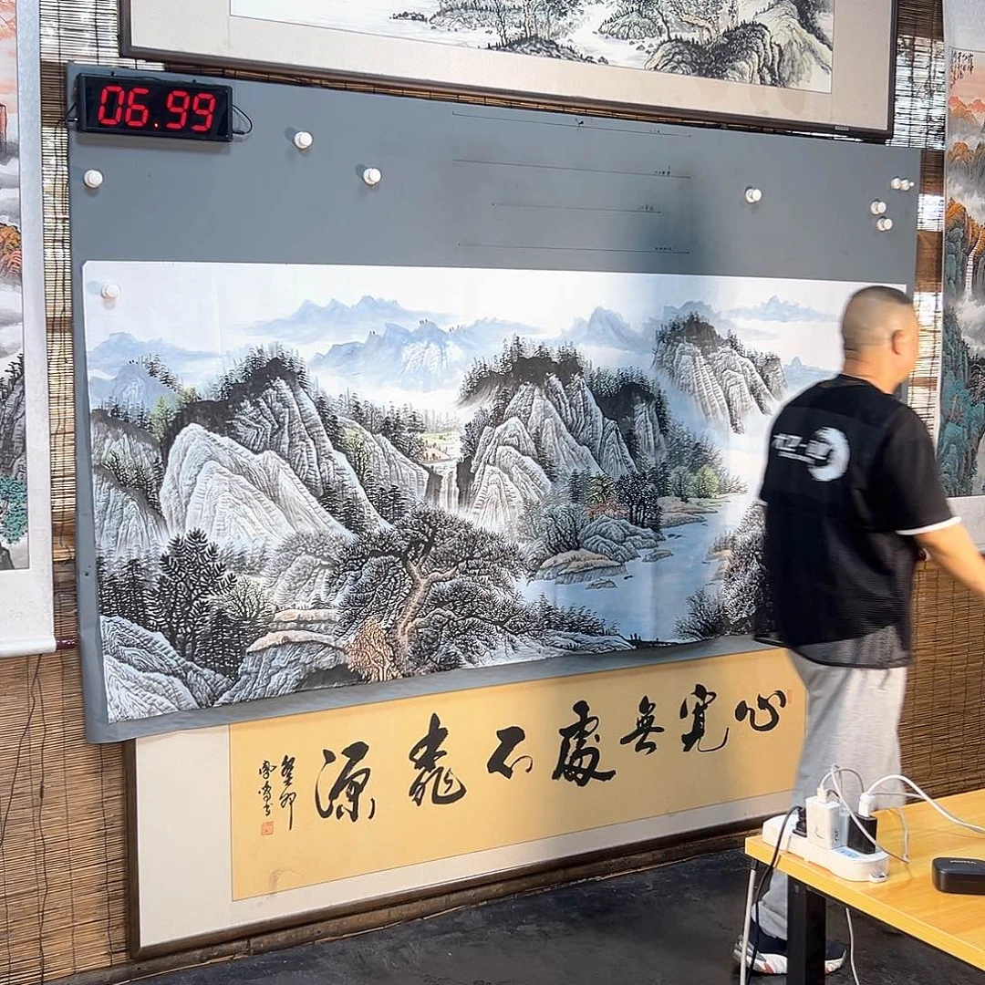 国画699 花鸟和蝴蝶都会出现