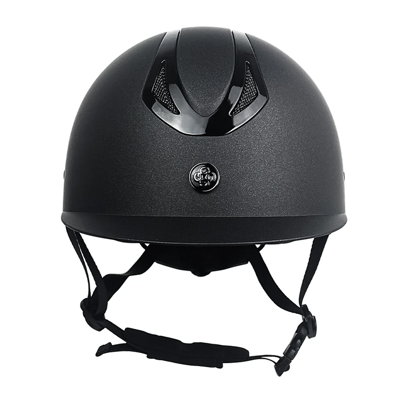 马术头盔特大号骑士头盔大头围头盔加大款透气简约骑马头盔大头围