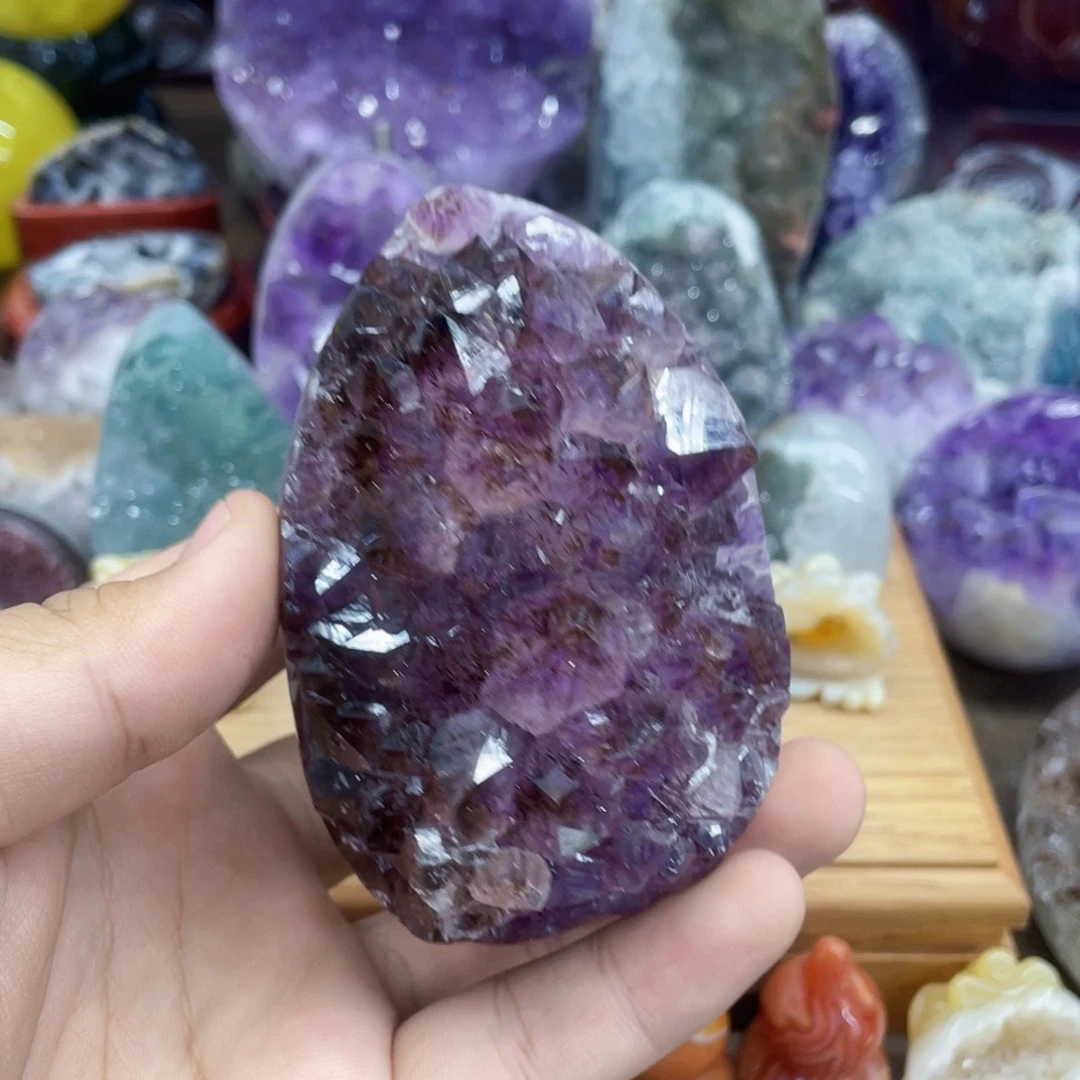 紫晶大型摆件（非配饰）未镶嵌