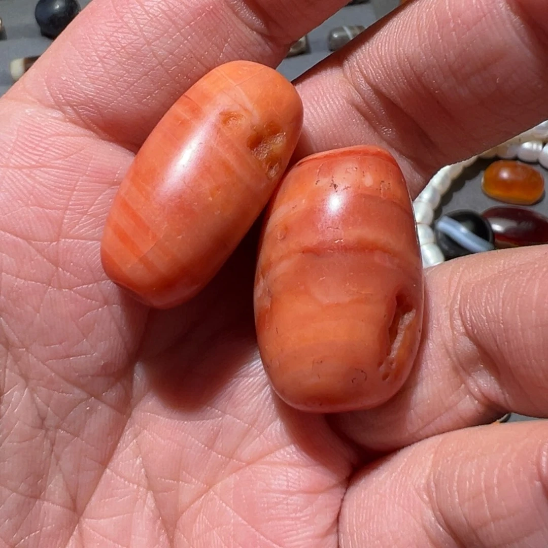 南红玛瑙颈饰未镶嵌中**乐