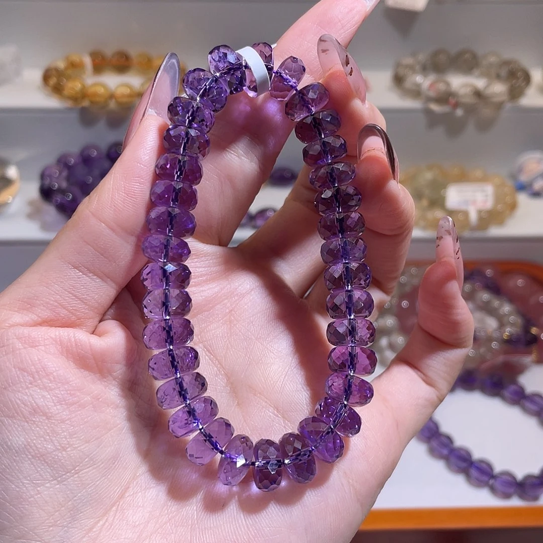手链未镶嵌紫晶算盘10mm