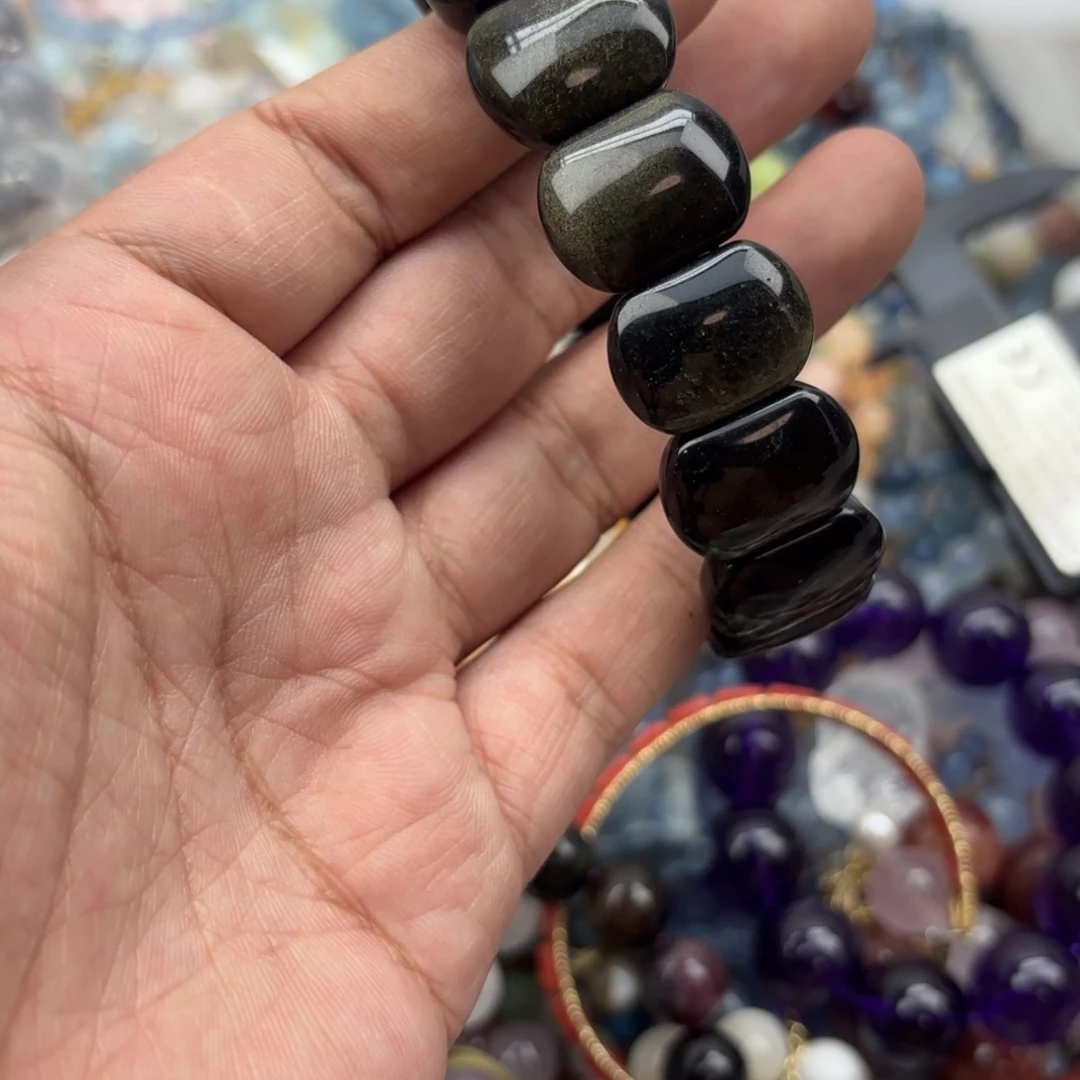 手链水晶银S925镶嵌