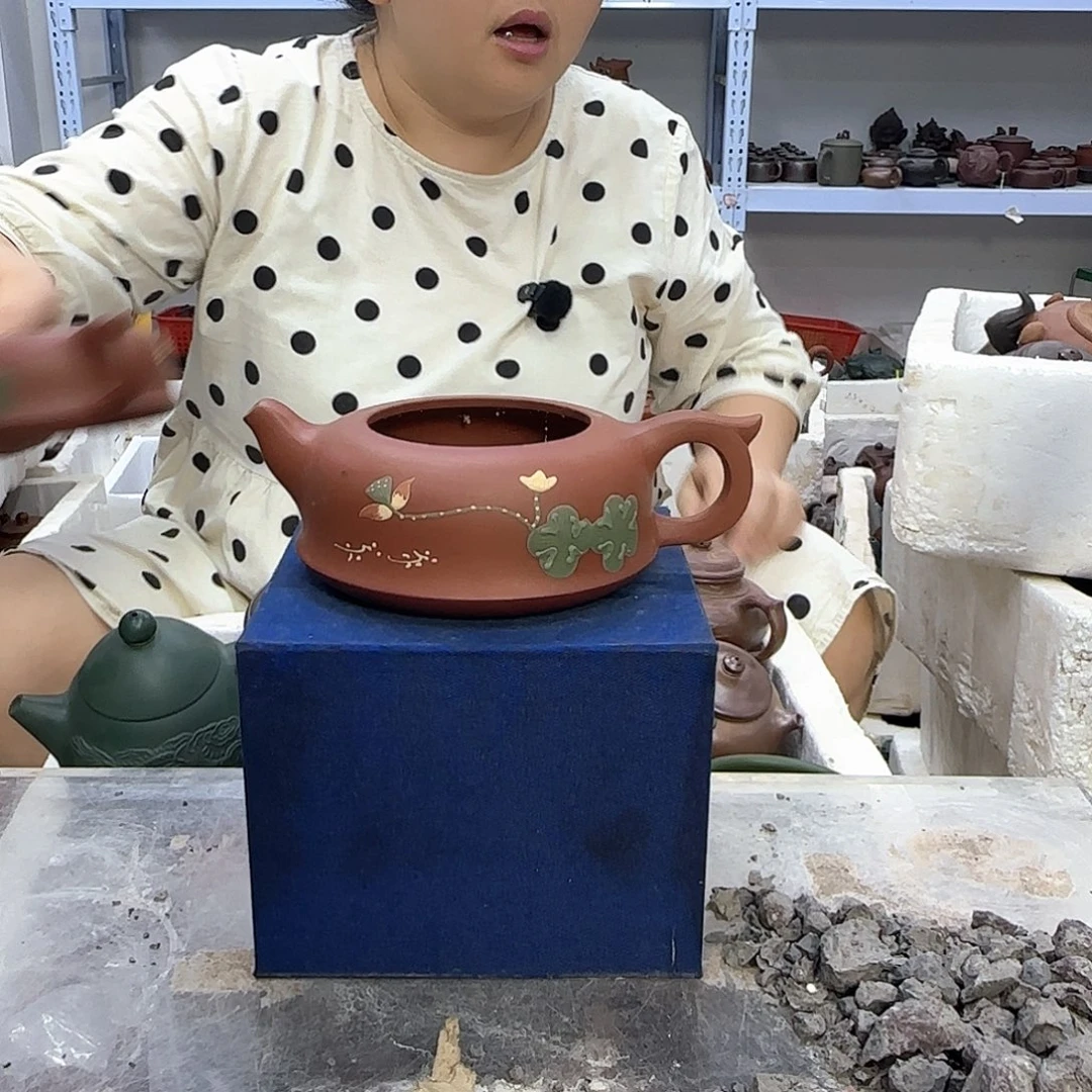 茶壶紫砂宜兴紫砂壶瑕疵处理