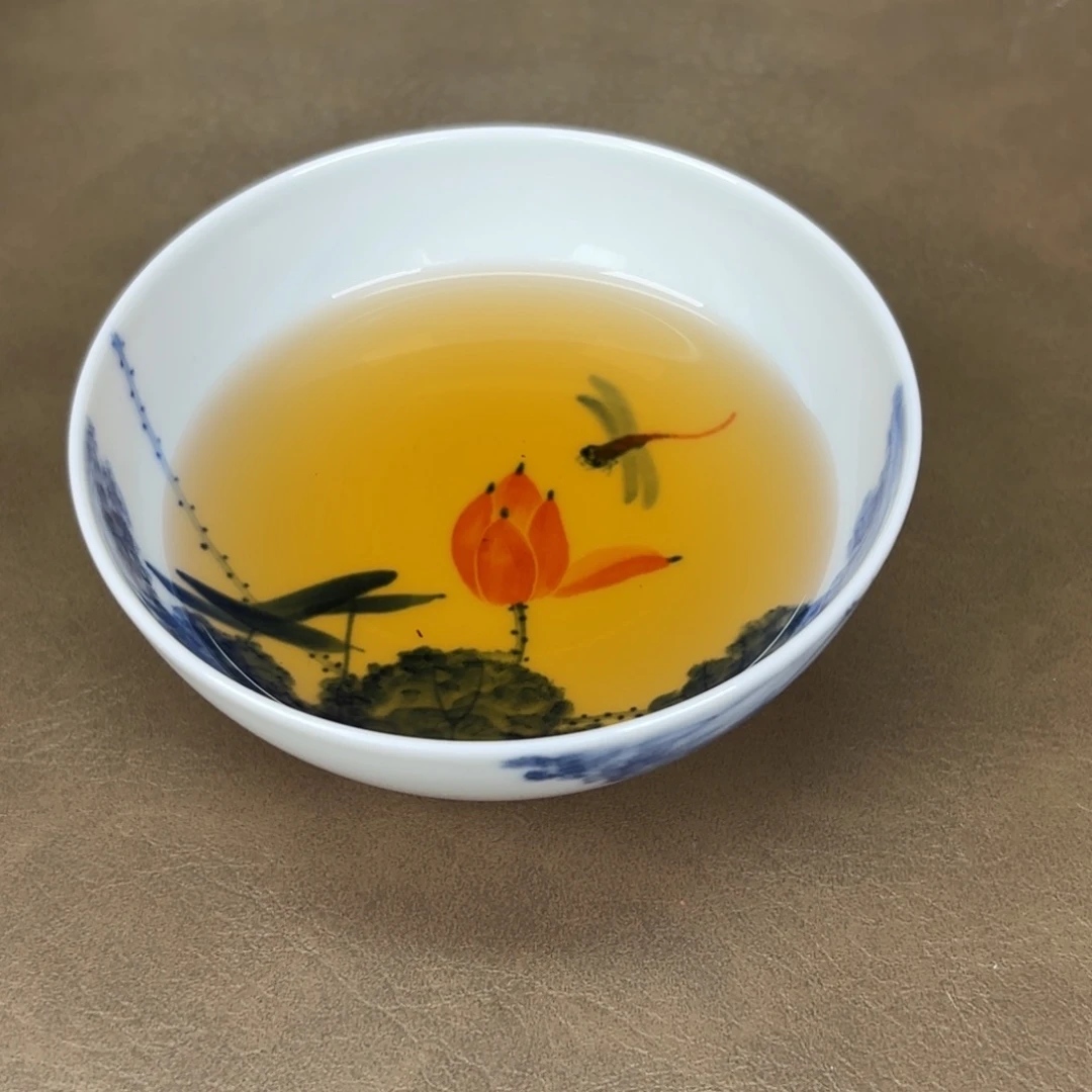 闻轩坊柴窑荷花普洱杯