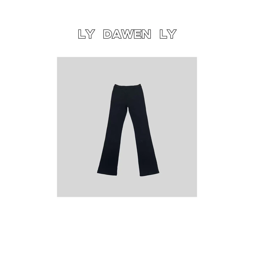 DAWEN  | 校服裤 百搭休闲显瘦微喇裤 M65#