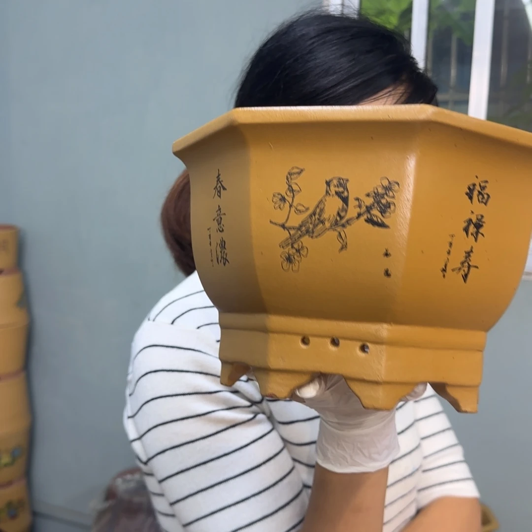 紫砂花盆紫砂口径27
