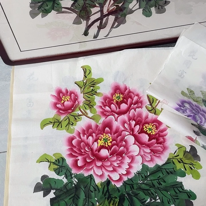 国画国画作品书法作品原稿