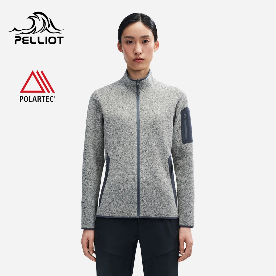 【P系列】伯希和户外抓绒外套女秋季新款Polartec保暖内胆登山服