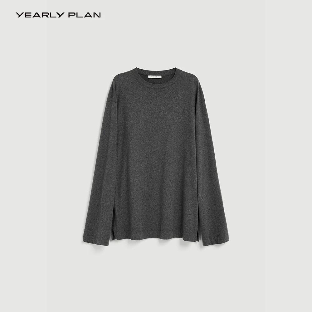 YEARLY PLAN 2025冬 轻薄透气亲肤基础棉质长袖T恤 3284