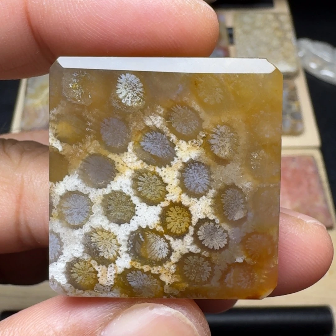 硅化玉未镶嵌纯天然色有机玉石保真色瑕疵特价不退换