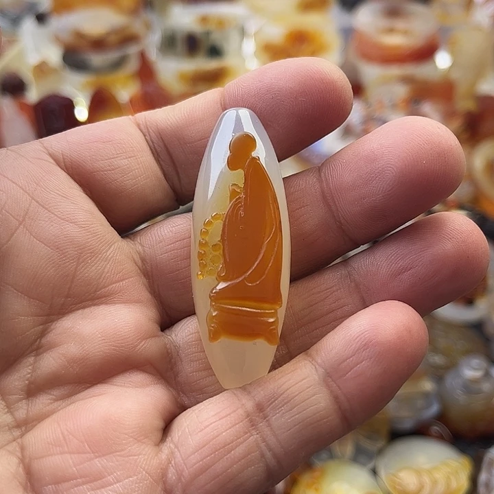 玛瑙/玉髓未镶嵌颈饰