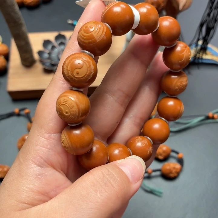 金***牛手串/手链橄榄核橄榄