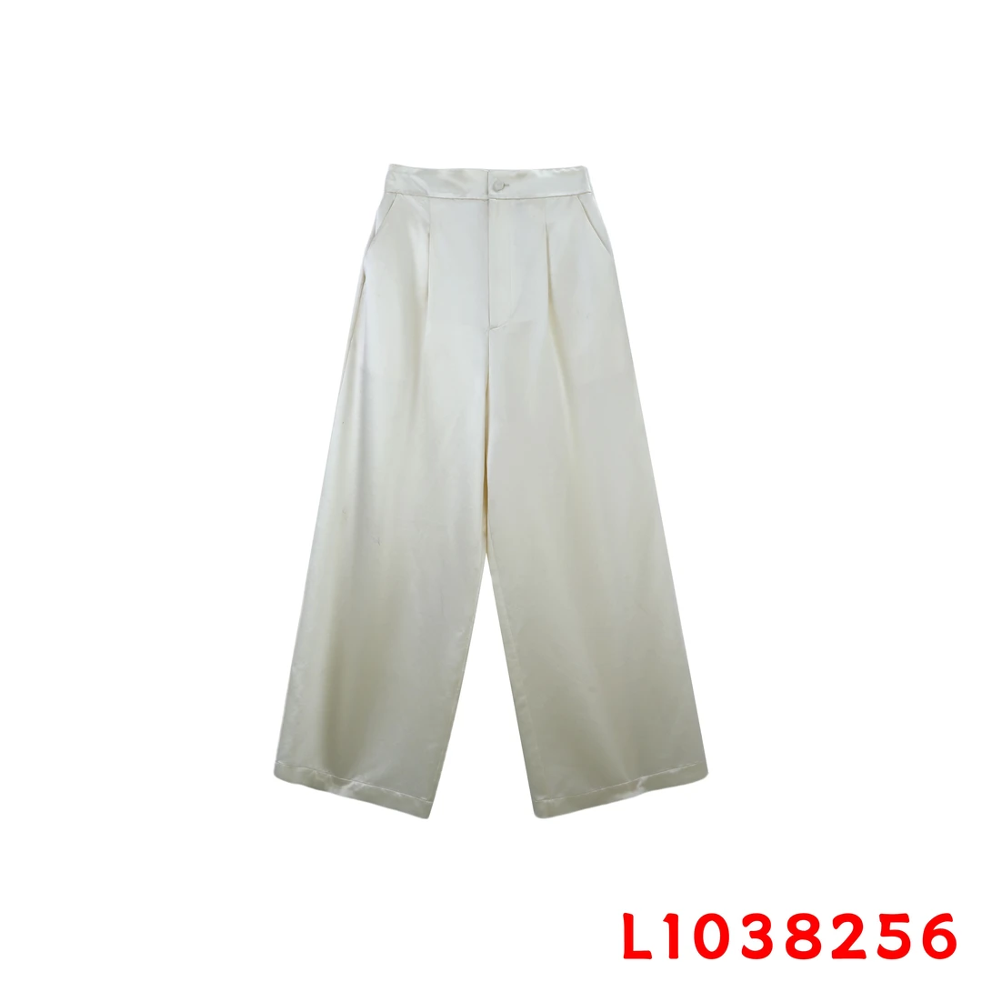 【粉丝专享】白色丝毛缎裤子  1038256