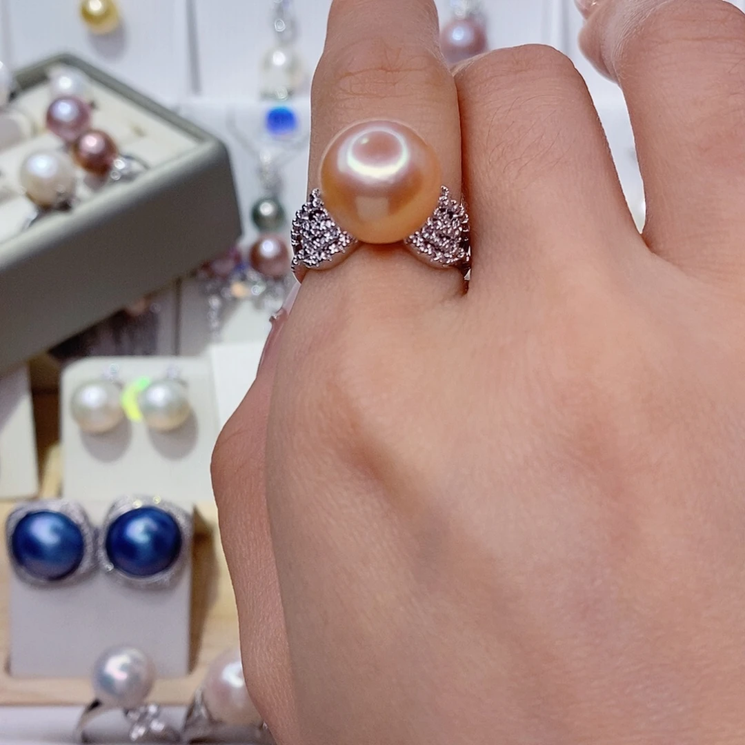 戒指未镶嵌淡水珍珠