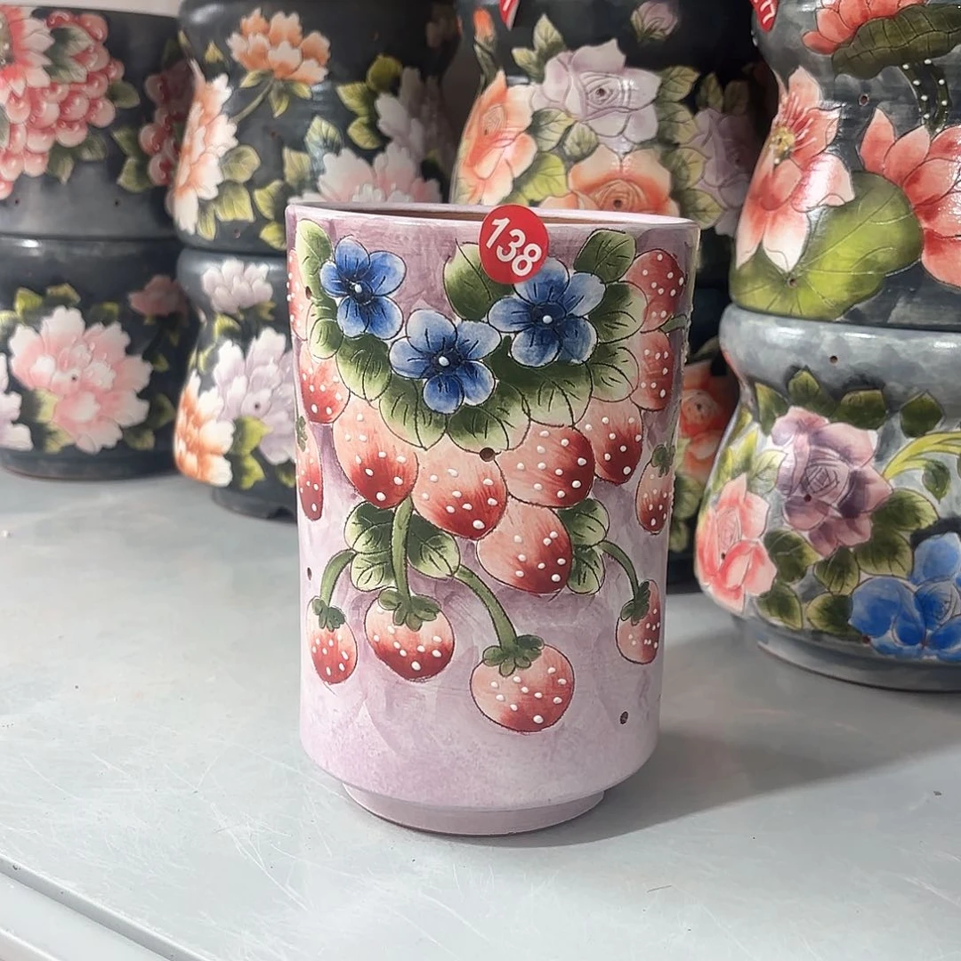 紫砂花盆风****手工花盆默认微瑕