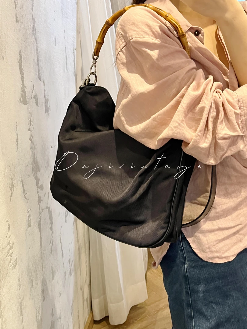 95新 GUCCI/古驰 大吉中古sz/Gucci古驰28竹节单肩包