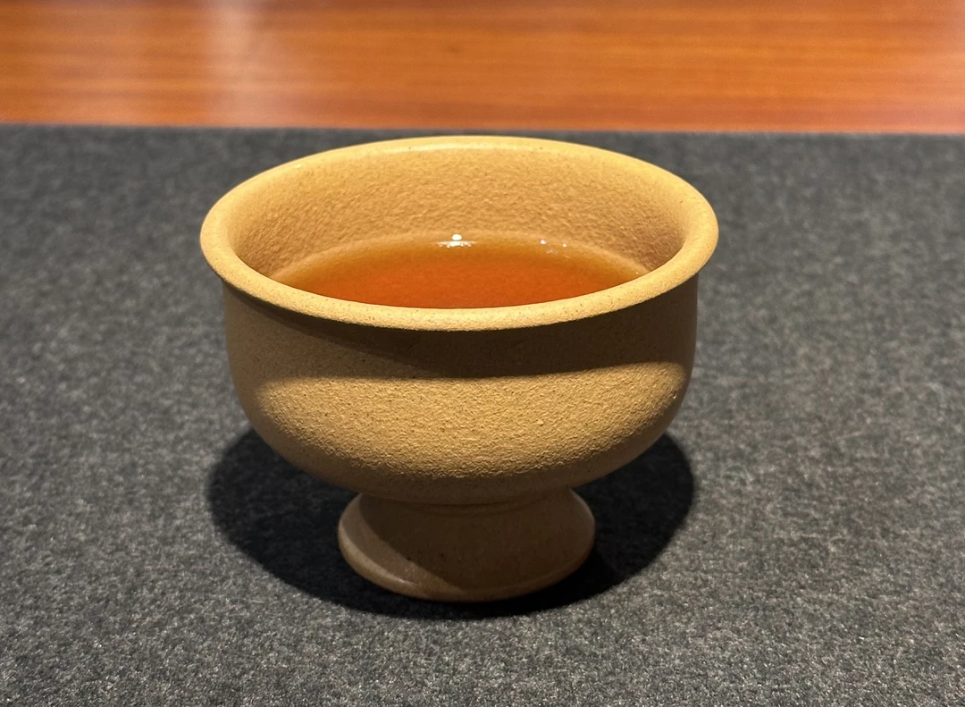 爖公子自营款•黄金段泥高脚杯（黄色象征财富）