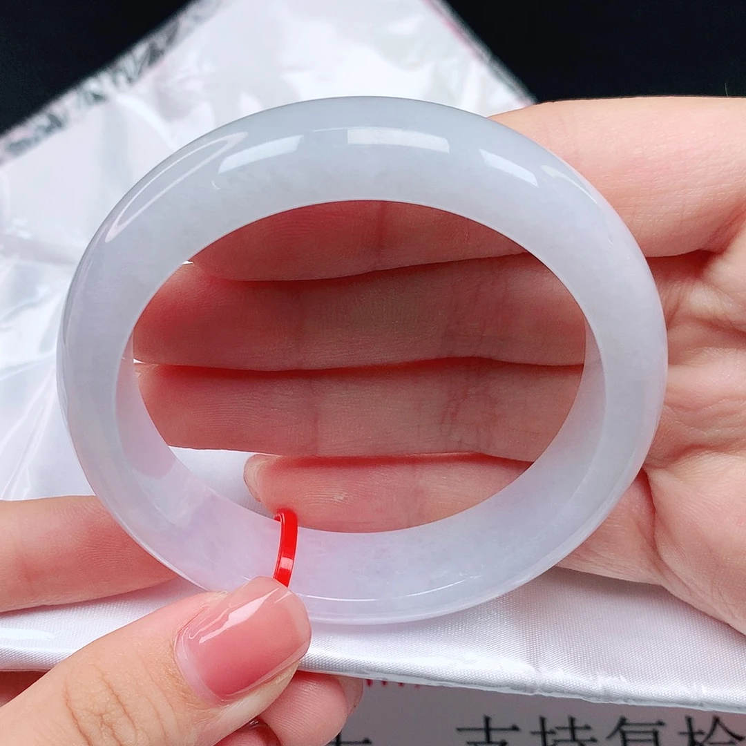 未镶嵌手镯翡翠55圈600459