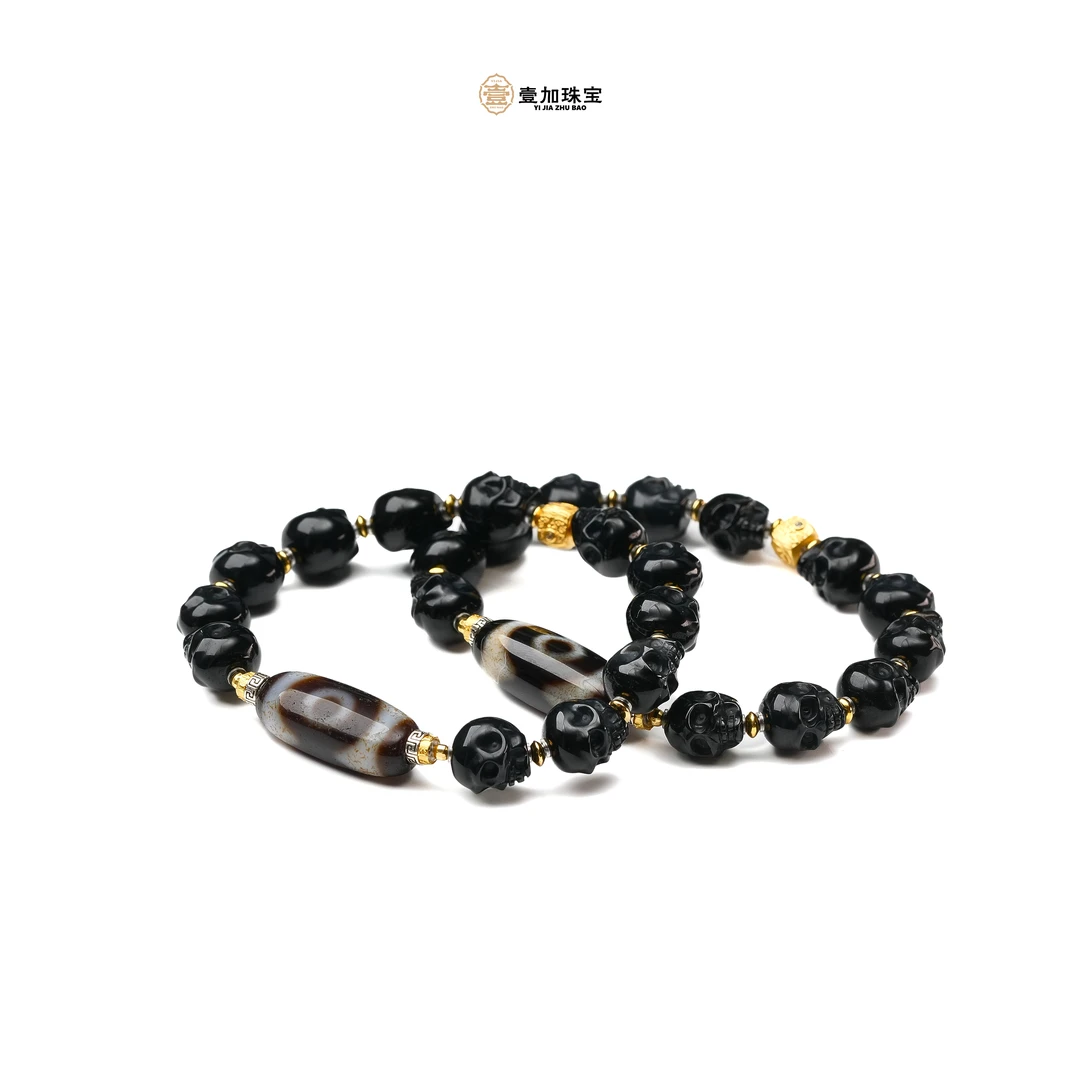 壹加师姐|手工设计二眼手串多样性发一6856D
