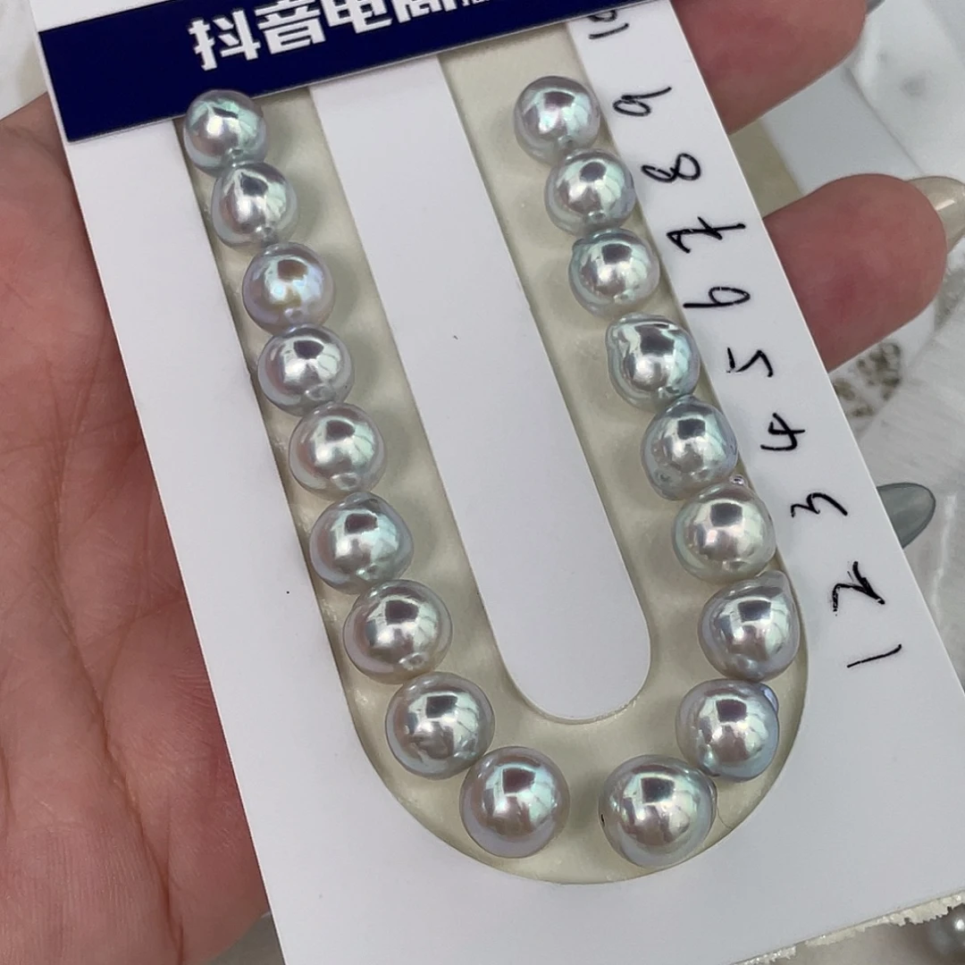 未镶嵌裸珠定制海水珍珠akoya