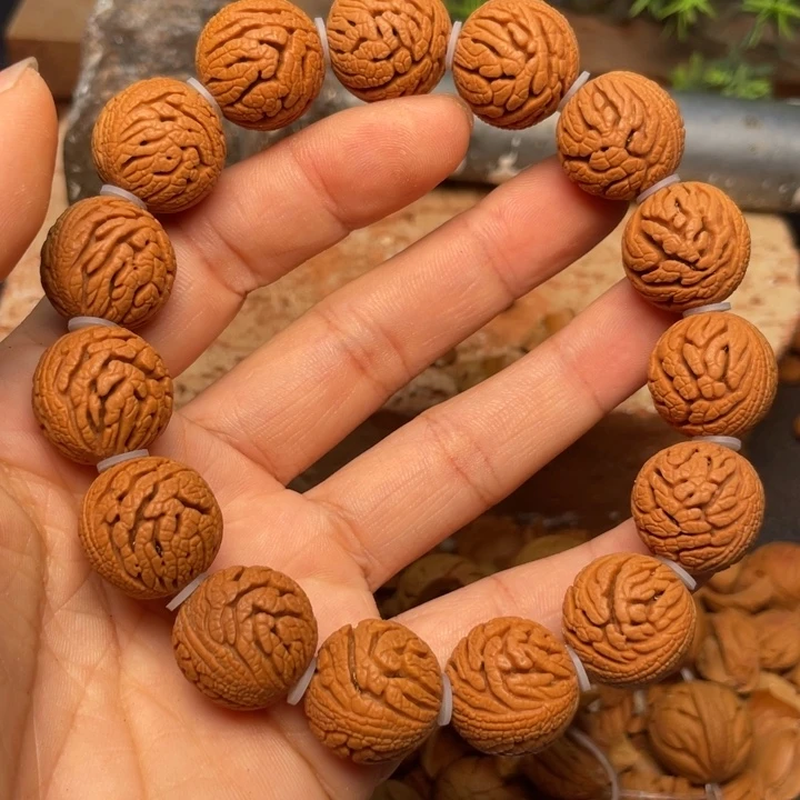 桃核手串龙纹桃核1